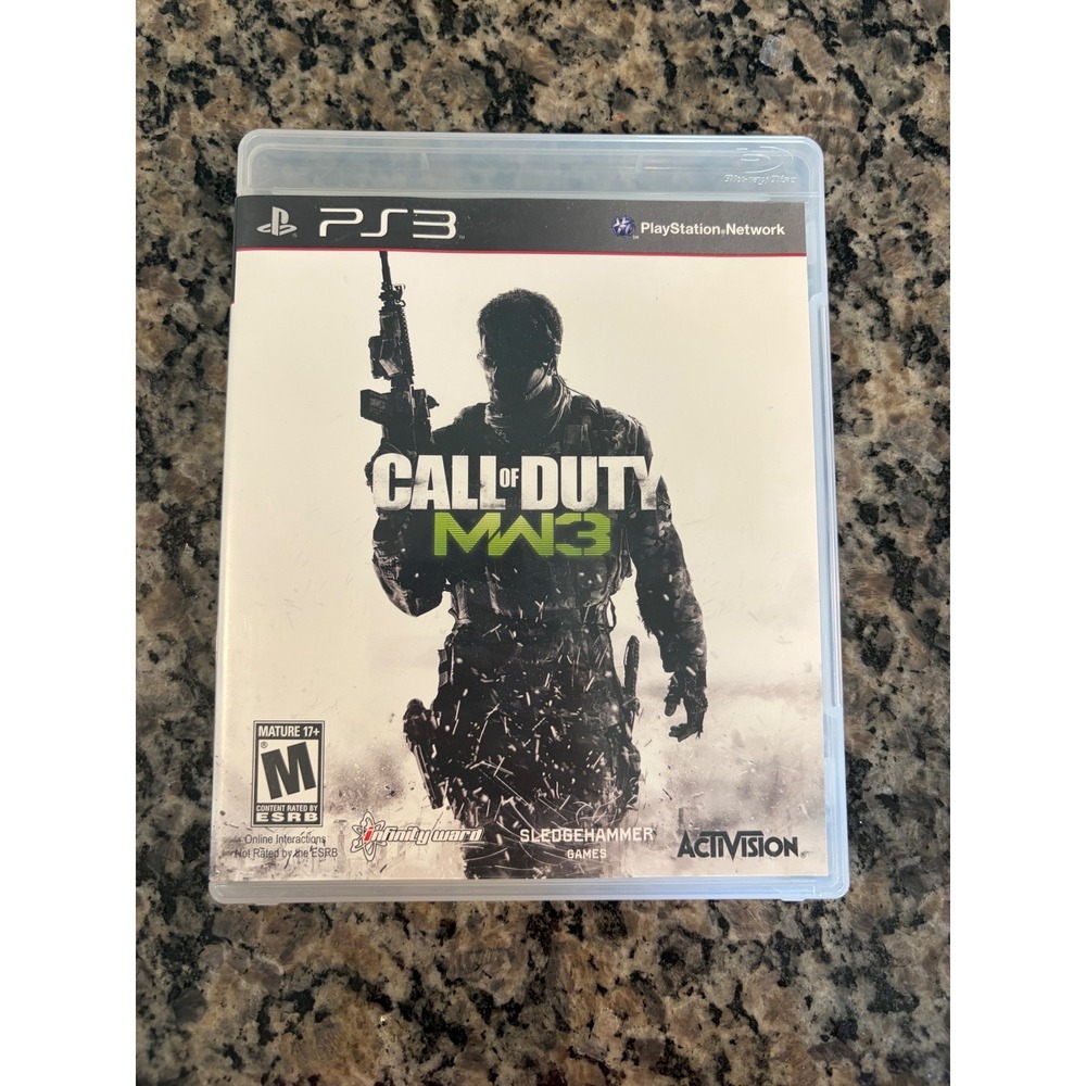 Call of Duty Modern Warfare 3 MW3 Sony PlayStation 3 PS3 Activision Video Game